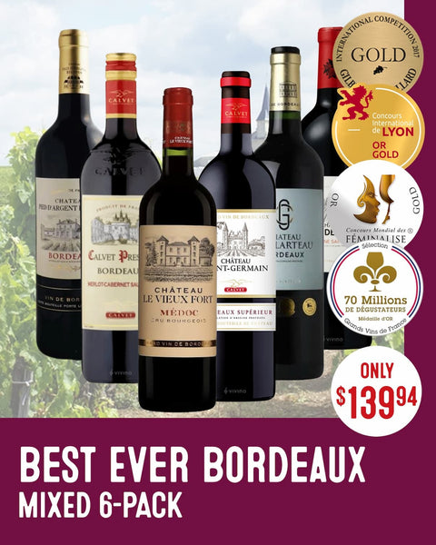 Best Ever Bordeaux Mixed 6- Pack