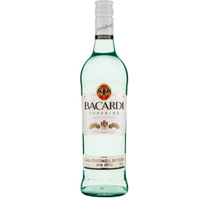 Bacardi White Rum 1000ml