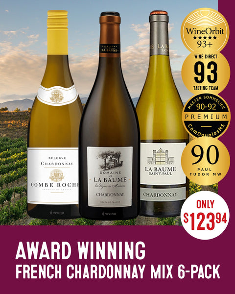 Award Winning French Chardonnay Mix 6-Pack
