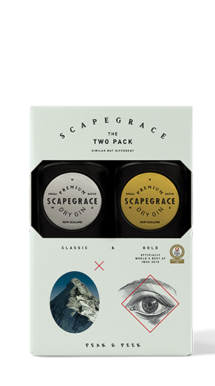 Scapegrace Gin Twin Pack 2x200ml