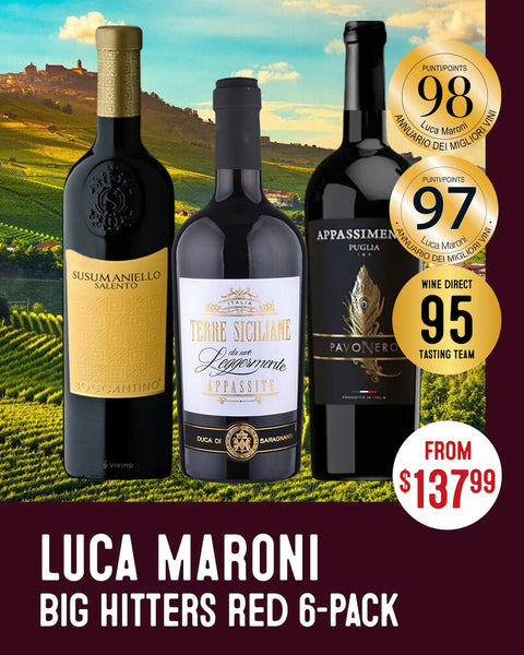 Luca Maroni Big Hitters Red 6 pack