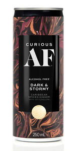 AF Drinks Alcohol-Free Dark & Stormy 250ml cans 4-Pack