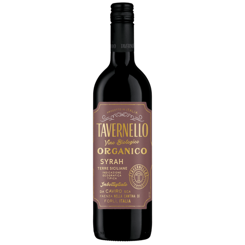 Tavernello Organic Terre Siciliane IGT Syrah 2022