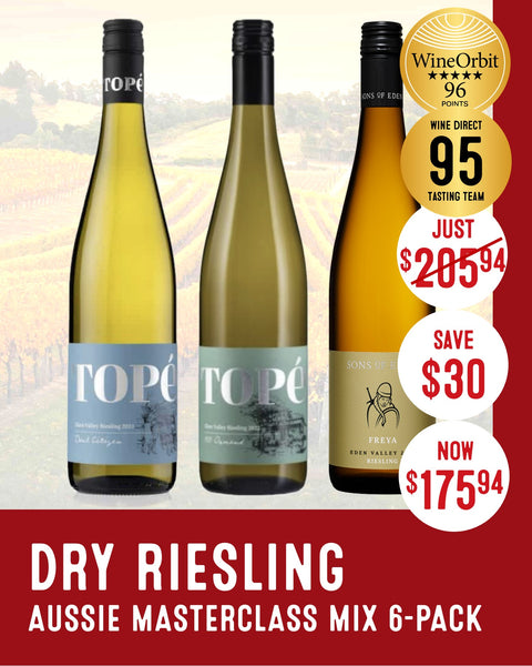 Dry Riesling Aussie Masterclass Mixed 6-pack