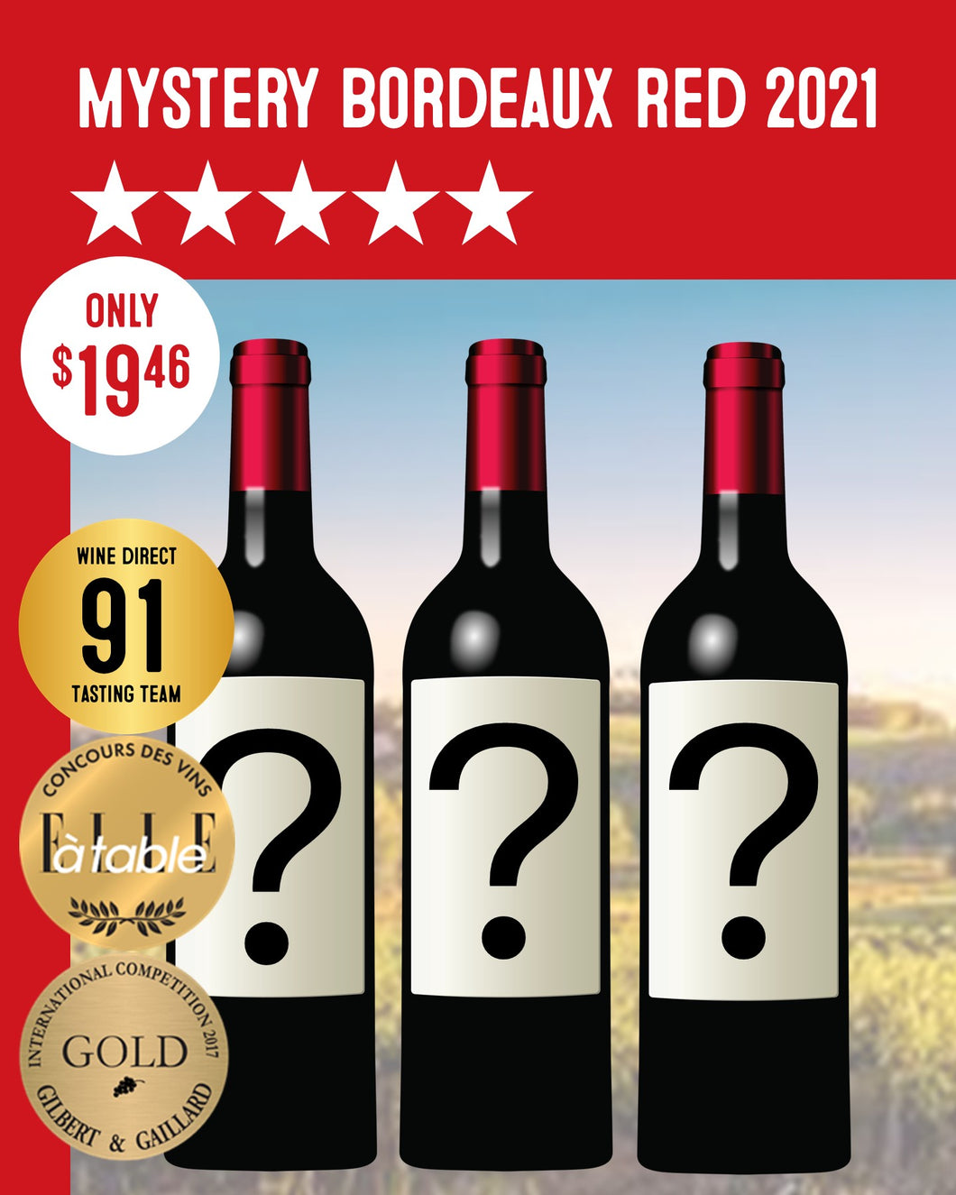 Mystery Bordeaux Red 2021