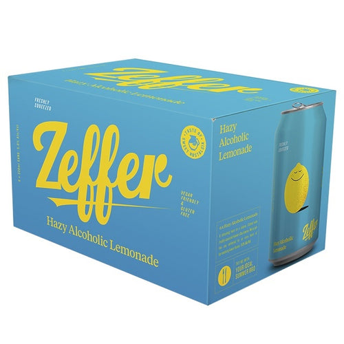 Zeffer Hazy Alcoholic Lemonade 330ml can 6-Pack