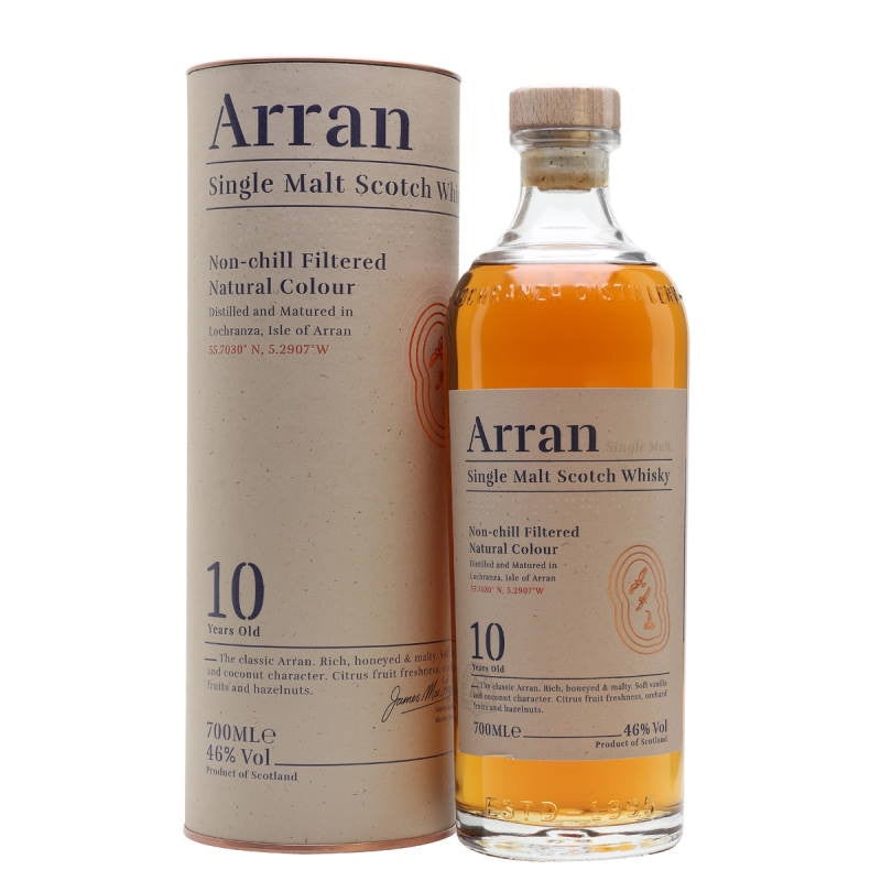 Arran 10 Year Single Malt Scotch Whisky 700ml