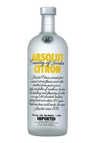 Absolut Citron Vodka 700ml