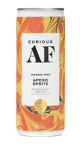 AF Drinks Alcohol-Free Apero Spritz 250ml cans 4-Pack