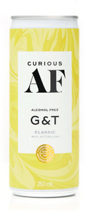 AF Drinks Alcohol-Free Classic G&T 250ml cans 4-Pack