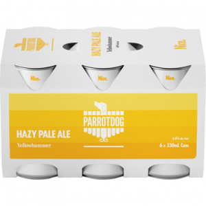 Parrotdog Yellowhammer Hazy Pale Ale 330ml can 6-Pack