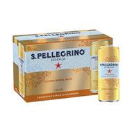 San Pellegrino Tangerine & Strawberry Mineral Water 330ml Cans (8-Pack)