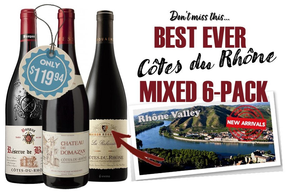 Best Ever Cotes du Rhone 6 Pack