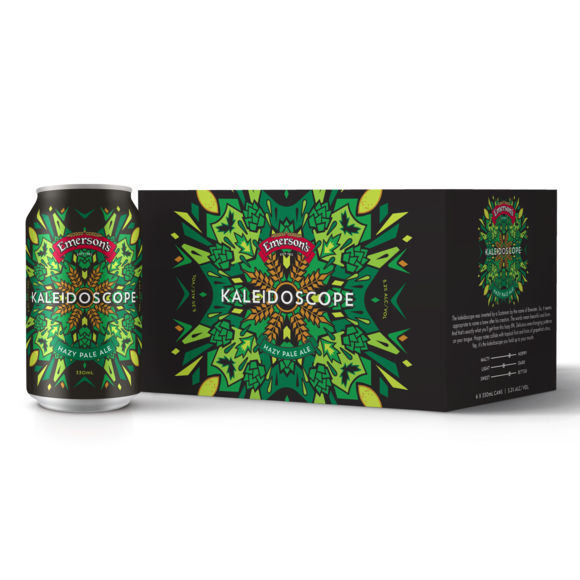 Emersons Kaleidoscope Hazy Pale Ale 330ml cans 6 Pack